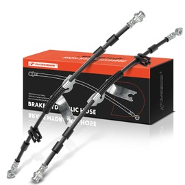 A-Premium Rear Driver and Passenger Side Brake Hydraulic Hose Compatible with Select Lincoln Models - Continental 2017 2018 2019 2020 - Replace# G3GZ2282D, G3GZ2282H(Pack of 2)