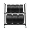 ECOTRIC 45'' X 20'' X 46'' Tire Rack Storage Garage