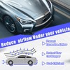 KUAFU 3Pcs Front Bumper Lip Compatible with 2018-2021 Infiniti Q50