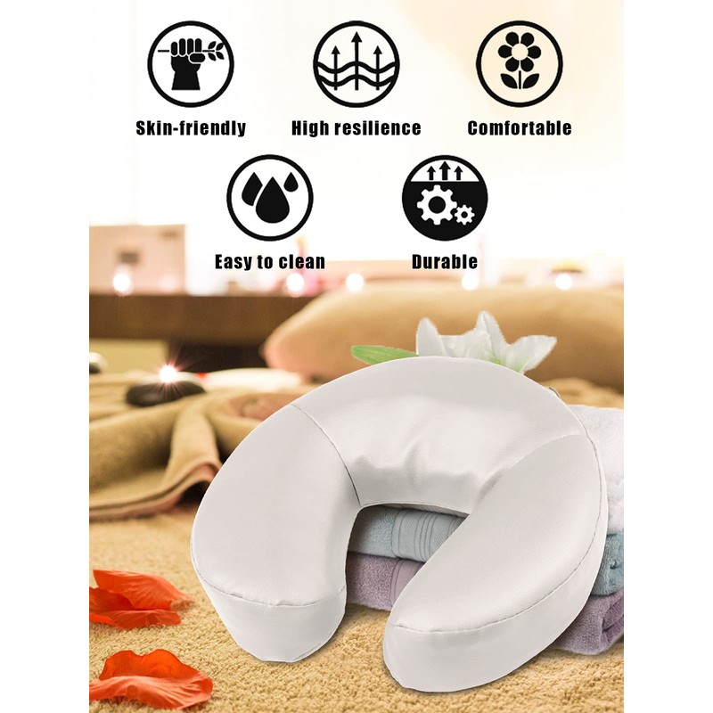 Kalolary Massage Bed Headrest Face Down Face Cushion Face Pillow