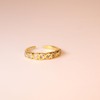 IVANI Raindrop Melody Gold Plated Ring for Women - PVD