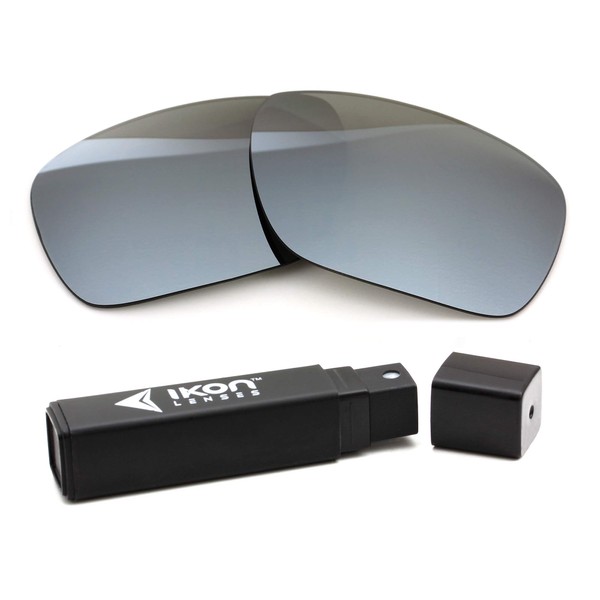 IKON LENSES Polarized Replacement Lenses For Oakley Jawbone Sunglasses (Silver