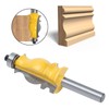 8mm Shank Handrail Milling Cutter Carbon Steel Line Molding Router