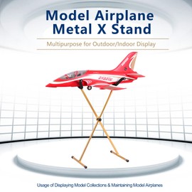 FMS Model Airplane X Display Stand/Holder V2 - Gold