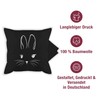 Shirtracer Cushion Cover – Easter Cushion – Rabbit Head Simple