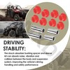 Red Shock Absorber Bushings Sleeve Kit for Po-laris Ranger XP
