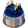 Metzler Push Button Stainless Steel Diameter 40 mm with PIN