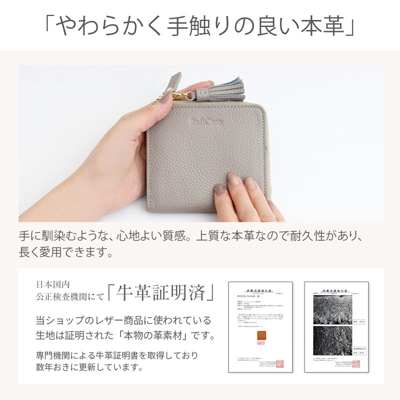 RafiCaro Women's Mini Wallet, No Bills Folding, Large Capacity, Card