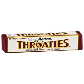 Allens Anticol Throaties Stick 10 Lozenges (Pack of 36)
