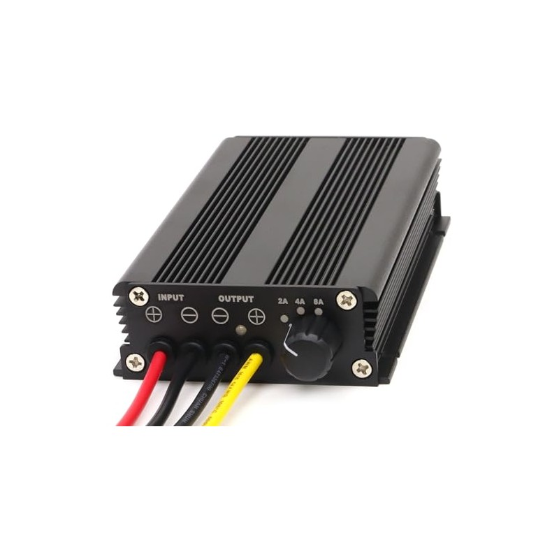 Powerwerx DCDC-8A 14.5V, 8A Adjustable DC-to-DC Battery Charger for 12V