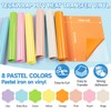 TECKWRAP Pastel Iron on Vinyl Boho Heat Transfer Vinyl Pastel-