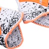 2pcs Soccer Gloves Nylon Polyurethane Fiber Latex Breathable Strong Grip