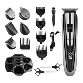 Razors 5 in 1 Hair Cutting Machine,Multifunctional Trimmer for Men,Trimmer for Nose and Ears,Rechargeable Hair Clipper.(Scissor Set)