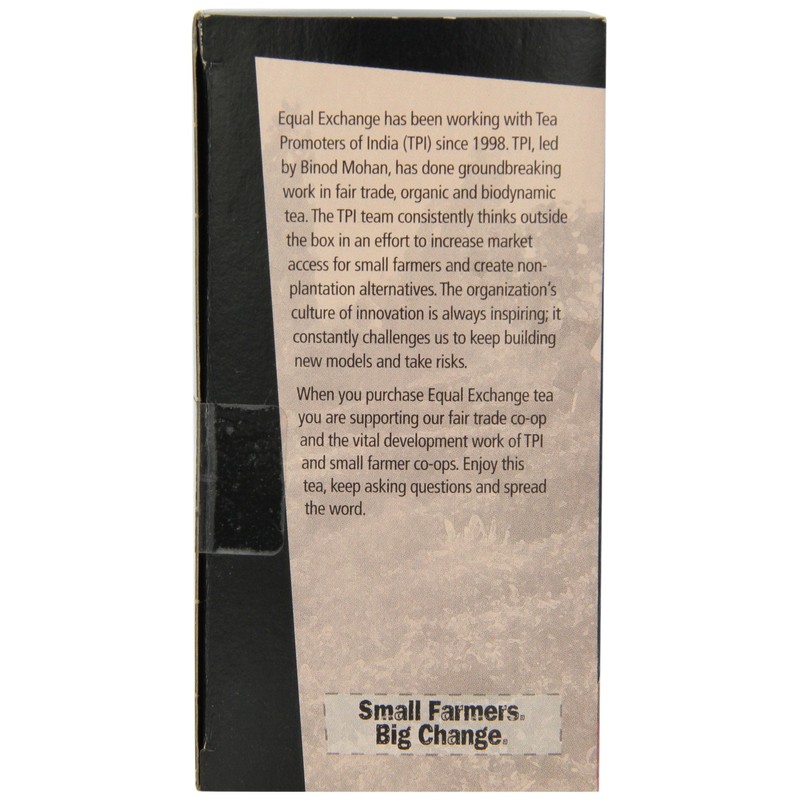 Equal Exchange Organic Black Tea, 20-Count