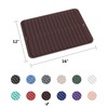 ZLR Silicone Dish Drying Mat for Kitchen Counter, Eco-Friendly Quick