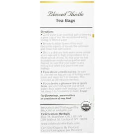 Celebration Herbals Blessed Thistle Tea Organic 24 Tea Bag, 28Gm