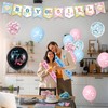 Baby Gender Reveal Decoration Balloons - Pink Blue Boy or