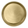 UK Brass Castor Cups (Set of 4) – Solid Polished