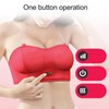 Breast Massage Machine Hot Compress Vibration Wearable Chest Massage Device