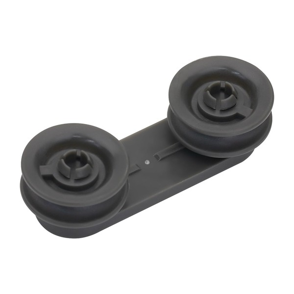 WPW10078083 Dishwasher Dishrack Wheel Compatible with Whirlpool Wheel and Bracket