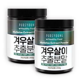 Domestic mistletoe mistletoe extract powder 250g+250g / 국산 미슬토 겨우살이 추출물분말 250g+250g