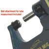 iGaging Digital Micrometer 0-1"/0.00005" Electronic Extra Large LCD Display Inch/Metric