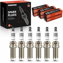 A-Premium Bujías de Iridio de Platino Compatibles con Honda Accord y Jeep Grand Cherokee y Dodge Grand Caravan y Kia Sorento y Hyundai Santa Fe y Chrysler Town & Country y Acura RDX, Paquete de 6