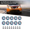 Car M6 Screw Gasket, Modification Screw License Plate Frame Decoration