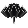 Gimars Portable Folding Automatic Windproof Umbrella with Telphon Coating 210T