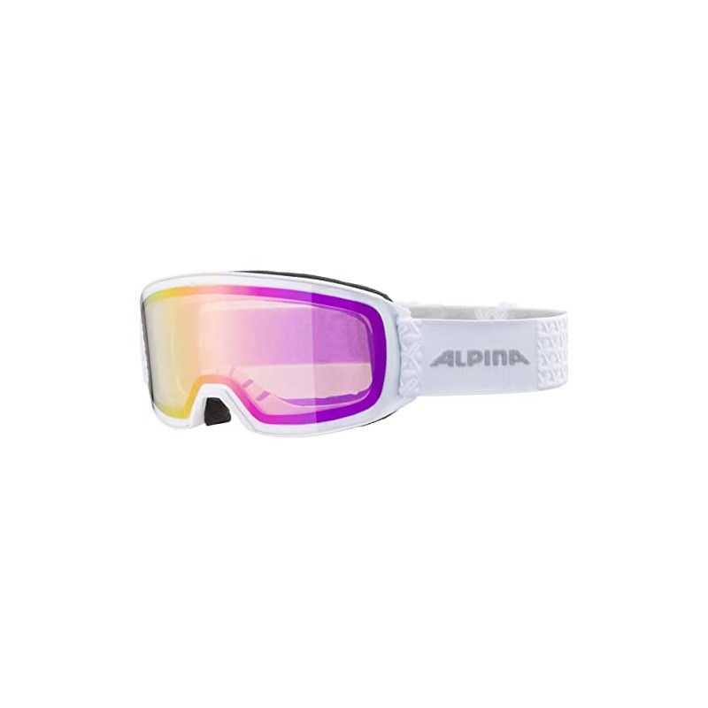 ALPINA NAKISKA Q-LITE Mirrored Contrast Enhancing OTG Ski Goggles with