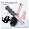 Ipetboom 2pcs Hair Brushes Round Hair Styling Combs Ergonomic Design