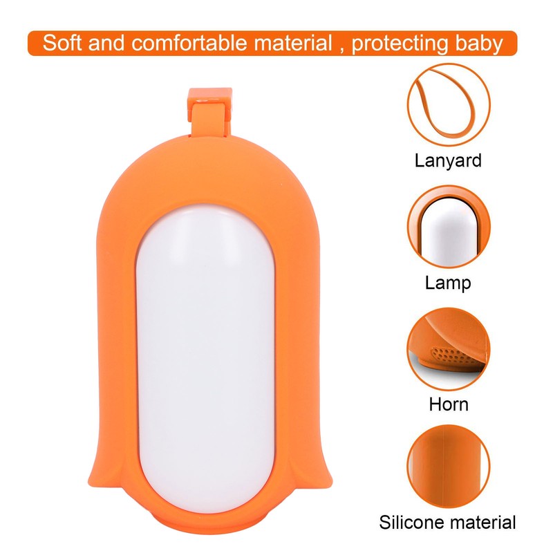 Baby Soother Sound Light Machine Voice Control Eye Caring Warm