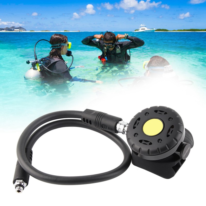 2nd Stage Regulator Breathing Valve Heads Medium Pressure Tube Portable