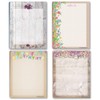 Stonehouse Collection Rustic Notepads - 4 Assorted Notepds - 50