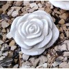 Stone Rose Flower Flower Cast Stone Frost-Proof Weatherproof Garden Decoration