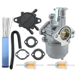 GoaMotors For EZGO Carburetor 607954 with Fuel Pump Fit for Kawasaki Engine RXV 2008, for Gas Golf Carts TXT 2010-2015, for EZ-GO Valor 2010-2014