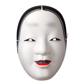 Clear Stone Japanese-Style Mask, Unisex White