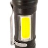 OEM Mini Linterna Bolsillo Cob Zoom Luz Led Recargable Con