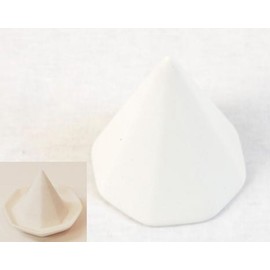 MOA feteli (moafetexi) Salt Set for Good Luck Eight Minute Polyhedra (or kusui) Notebook Is Salt Cure Charger 素焼ki < Small >( 5.5 x 4.5 cm)