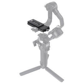 FOTGA Bottom Quick Release Plate for DJI Ronin RS 2/RSC 2 Gimbal Stabiliser Compatible with Arca Swiss Tripod Ball Head, Universal DSLR Camera Quick Release Plate (Bottom Version)