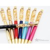 Gold Leaf Ballpoint Pen with Velvet Case, Original and Chic