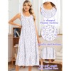 MZROCR 100% Cotton Nightgowns for Women Soft Sleeveless Night Gown