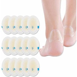 DDSHUN 15pcs Blister Gel Guard, Invisible Blister Cushion Pad, Feet Blister Cushion Plaster, Waterproof Blister for Toes and Fingers Forefoot Heel Protector and Guard Skin for Heel Foot Toe Shoes