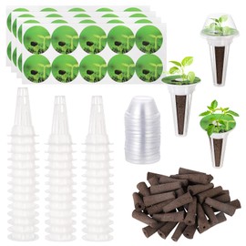 160 Pcs Seed Pod Kit for AeroGarden, Suitable for Hydroponics Growing System for a Variety of Plants, Outdoor and Indoor Hydroponics Supplies