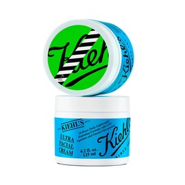 Kiehl's Christmas, Ultra Facial, Crema Facial Hidratante edición especial, Refuerza la Barrera de la Piel e Incluso Hidrata la Piel Sensible por 72 hr