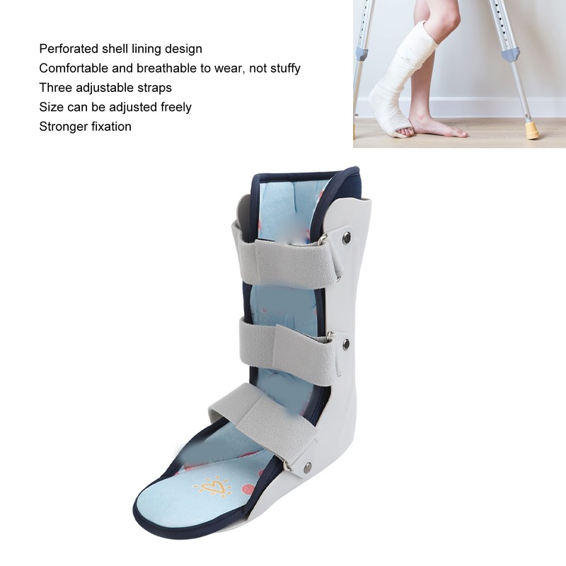 Kids Ankle Brace Comfortable Breathable Adjustable Child Walking Boot for