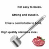 Beetoo Meat Tenderizer Hammer, Heavy Duty Meat Tenderizer, Dual-sided Meat,