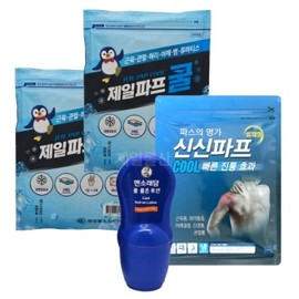 Shinshin Cool Patch + Jeil Cool Patches (2-Pack) + Cool Roll-on Lotion for Wrist, Knee, Joint Discomfort Patch