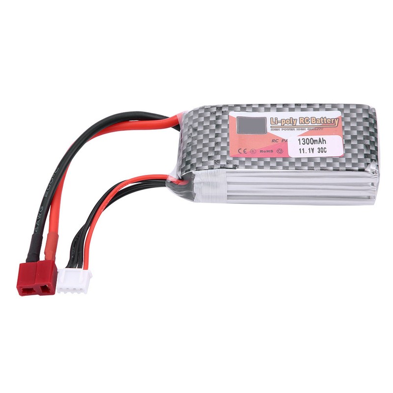 ZOP POWER 3S 11.1V 1300mAh 30C Rechargeable LiPo Battery with