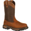 ROCKY Original Ride 200G Insulated Waterproof Wellington Boot, Brown, Size